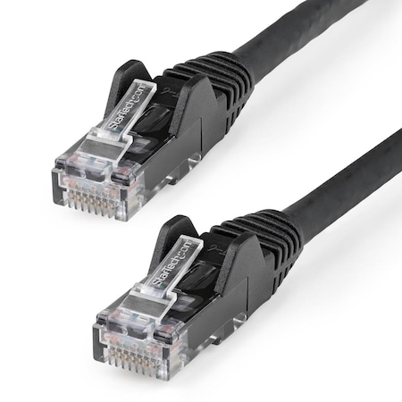Startech.Com 15 ft. LSZH Cat6 Ethernet Cable, Black ST485581